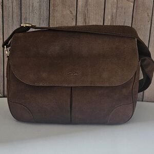 Longchamp Rich Brown Crossbody Bag